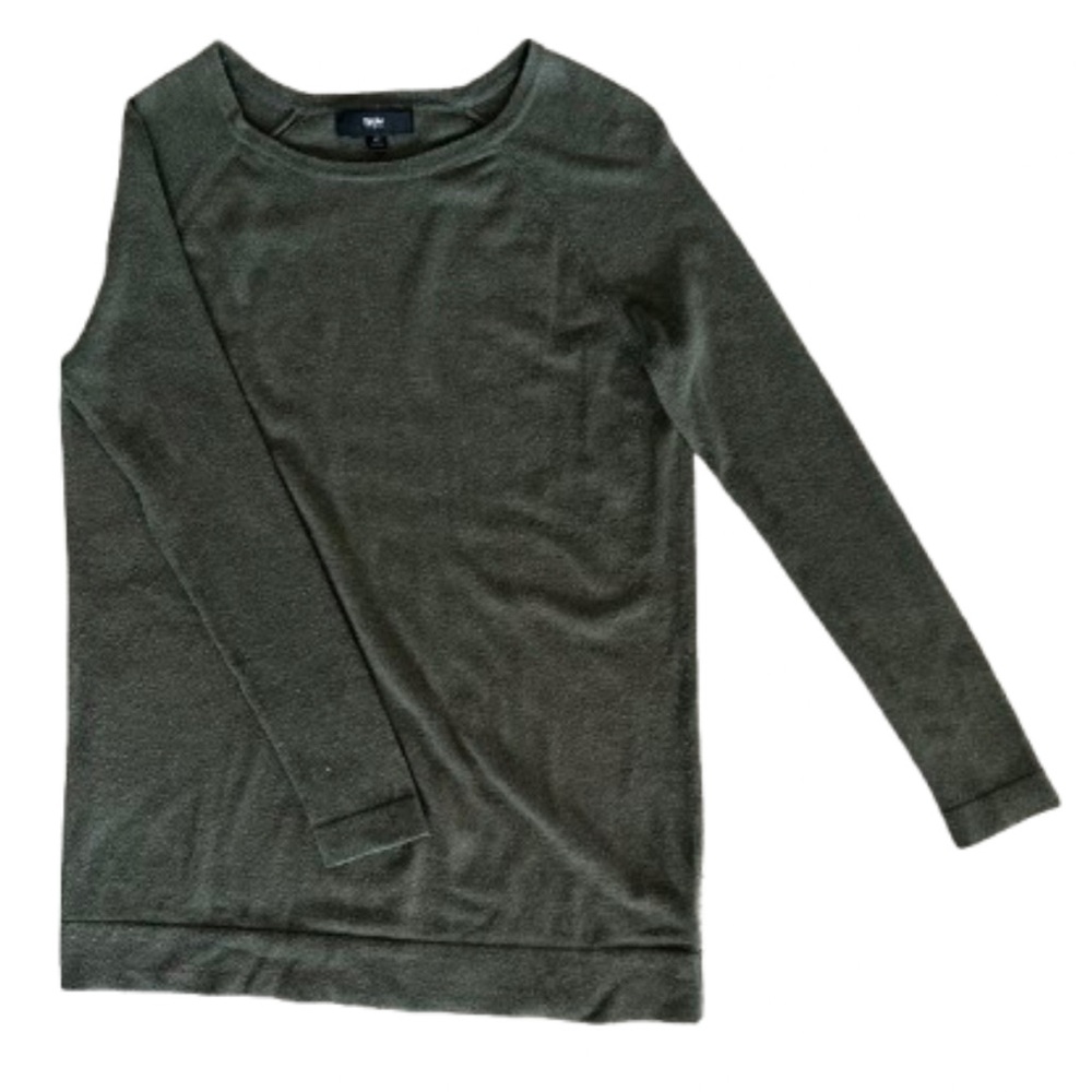 Mossimo Supply Co. Army Green Long Sleeve Sweater